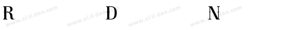 Rothenburg Decorative Normal字体转换